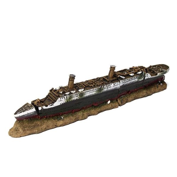 decorations aquarium fish tank polyresin titanic boat ship wreck ornament pet underwater decor viewing
decorations aquarium fish tank polyresin titanic boat ship wreck ornament pet underwater decor viewing
