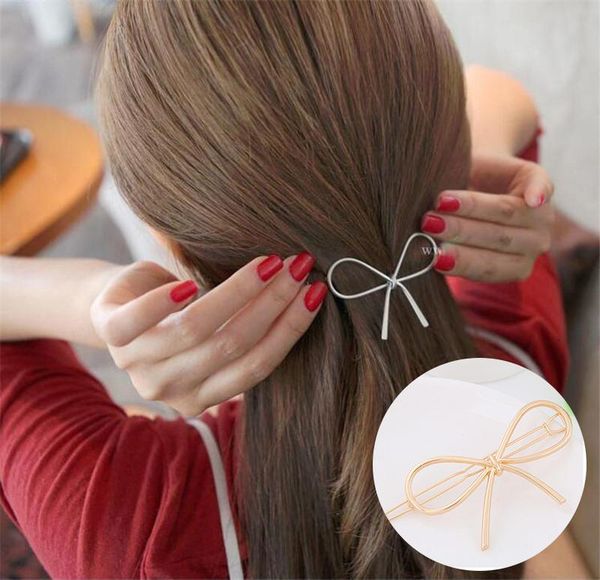 hair accessories korean fashion barrettes for women metal simple girl golden silver bow side clip hairpins headwear jewelry
hair accessories korean fashion barrettes for women metal simple girl golden silver bow side clip hairpins headwear jewelry