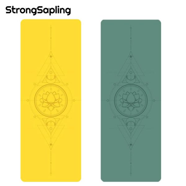 listing pu 5mm yoga mats gym fitness non-slip losing weight sports mat pad stamping position line equipment for home
listing pu 5mm yoga mats gym fitness non-slip losing weight sports mat pad stamping position line equipment for home