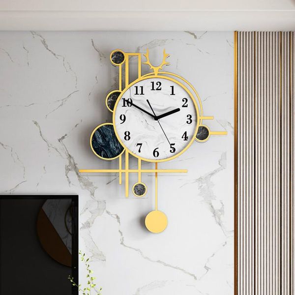 luxury wall clock design bedroom gold metal pendulum clocks nordic living room relogio de parede home decoration ea60wc
luxury wall clock design bedroom gold metal pendulum clocks nordic living room relogio de parede home decoration ea60wc