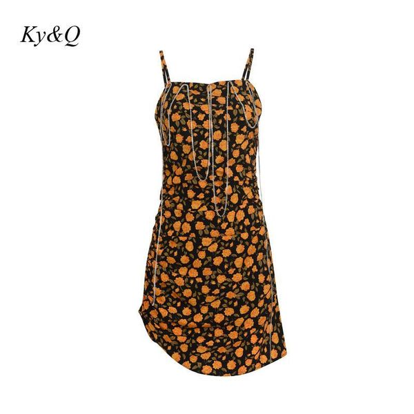 casual dresses women floral suspender dress design sense drill chain elegant gather waist summer beach short 2021, Black;gray
casual dresses women floral suspender dress design sense drill chain elegant gather waist summer beach short 2021, Black;gray
