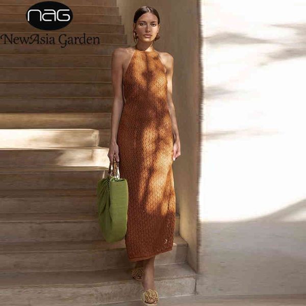 newasia knitted summer dress backless cut out stretch halter tie up solid color maxi dresses for women party club robe 210413, Black;gray
newasia knitted summer dress backless cut out stretch halter tie up solid color maxi dresses for women party club robe 210413, Black;gray