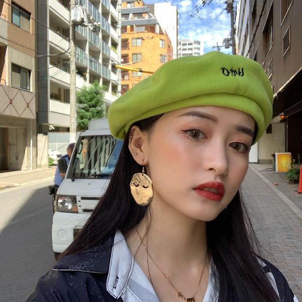 berets k260 beret women soft polar fleece spring and autumn all-match harajuku girl japanese painter hat female cap winter women's, Blue;gray
berets k260 beret women soft polar fleece spring and autumn all-match harajuku girl japanese painter hat female cap winter women's, Blue;gray