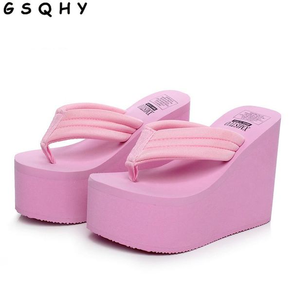 fashion 2021 ladies summer slippers stained wedge heel platform flip-flops high heels beach sandals thick, Black
fashion 2021 ladies summer slippers stained wedge heel platform flip-flops high heels beach sandals thick, Black