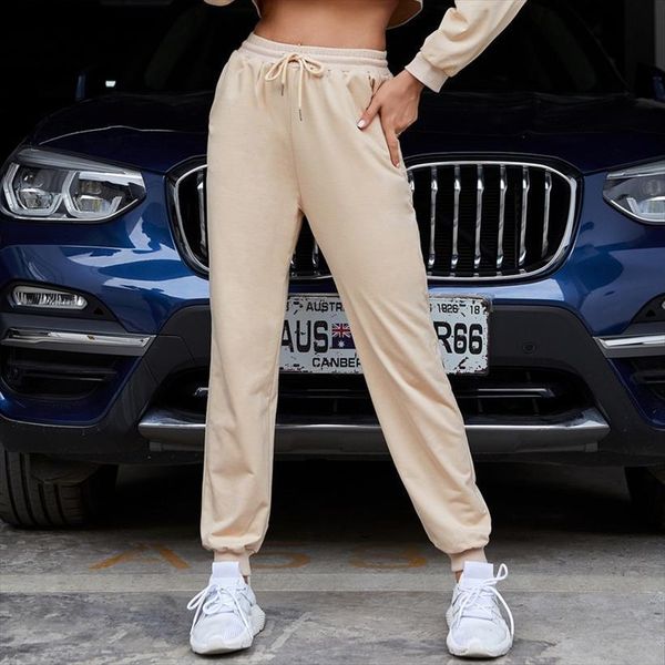 fashion casual low solid color womens capri sports clothes drawstring trousers women sweatpants streetwear clothing, Black;white
fashion casual low solid color womens capri sports clothes drawstring trousers women sweatpants streetwear clothing, Black;white