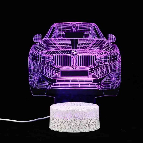night 3d vision car model colorful dynamic touch creative gift light led night light
night 3d vision car model colorful dynamic touch creative gift light led night light
