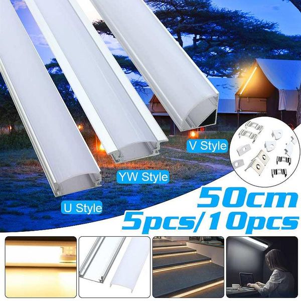 strips 5/10pcs 50cm aluminium channel holder u/v/yw three style for led strip light bar under cabinet lamp kitchen 1.8cm wide
strips 5/10pcs 50cm aluminium channel holder u/v/yw three style for led strip light bar under cabinet lamp kitchen 1.8cm wide