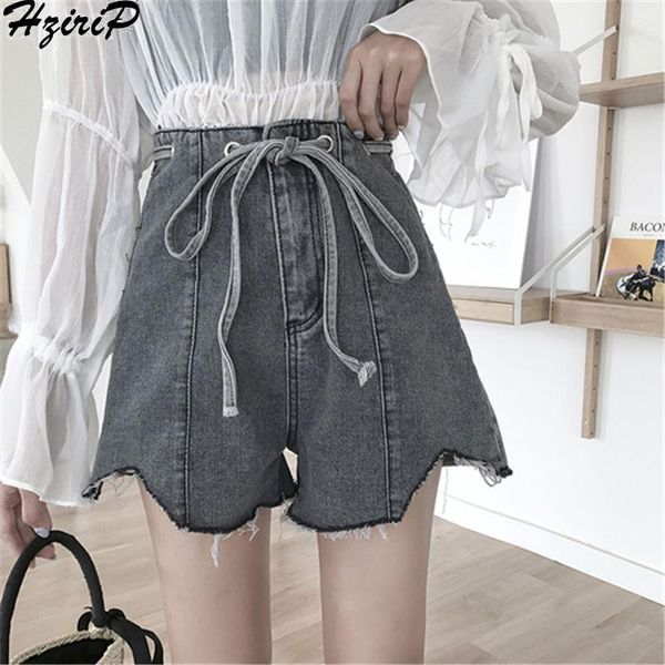women's shorts hzirip 2021 summer women high drawstring loose femme casual jeans wide leg short plus size, White;black
women's shorts hzirip 2021 summer women high drawstring loose femme casual jeans wide leg short plus size, White;black