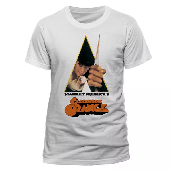 A Clockwork Orange Stanley Kubrick Movie Poster Officially Men T-Shirt Mens, White;black
A Clockwork Orange Stanley Kubrick Movie Poster Officially Men T-Shirt Mens, White;black