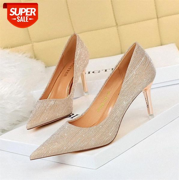 1829-a9 european and american style fashion nightclub slim stiletto high-heeled shallow mouth pointed toe shiny sequined cloth sh #sd8t
1829-a9 european and american style fashion nightclub slim stiletto high-heeled shallow mouth pointed toe shiny sequined cloth sh #sd8t