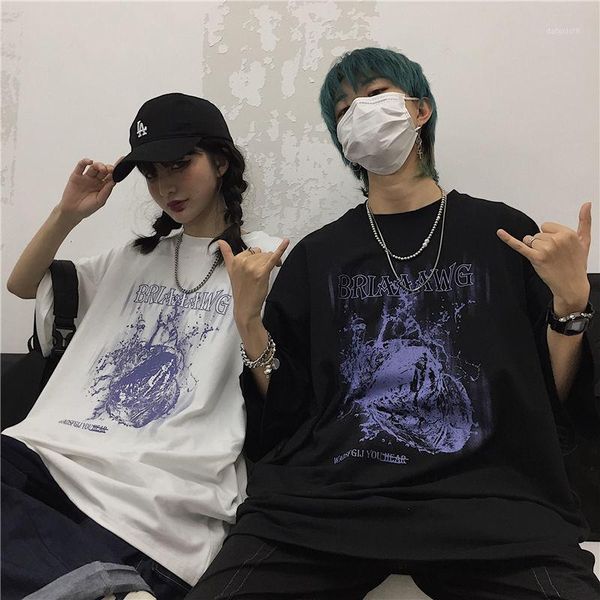 cool couple t shirt men casual funny gothic tshirt streetwear half sleeve hip hop oversize high street o-neck shirts women's t-shirt, White
cool couple t shirt men casual funny gothic tshirt streetwear half sleeve hip hop oversize high street o-neck shirts women's t-shirt, White