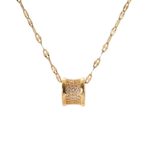 chains luxury gold small waist titanium steel necklace female 18k diamond pendant fashion clavicle chain light accessories, Silver
chains luxury gold small waist titanium steel necklace female 18k diamond pendant fashion clavicle chain light accessories, Silver