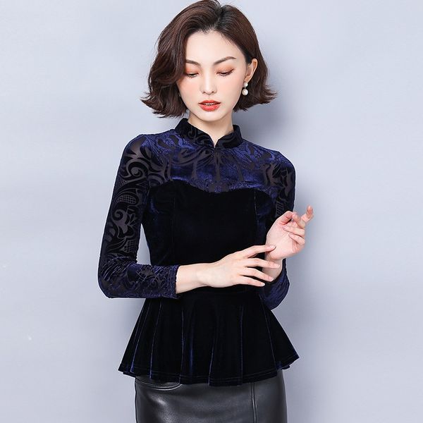 ladies chinese new spring cheongsam retro shirt patchwork long sleeve t shirt chinese style clothing women 10373, Red
ladies chinese new spring cheongsam retro shirt patchwork long sleeve t shirt chinese style clothing women 10373, Red