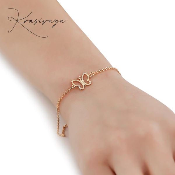 krasivaya simple sweet shinning butterfly bracelet wholesale for women fashion jewelry charm bracelets, Golden;silver
krasivaya simple sweet shinning butterfly bracelet wholesale for women fashion jewelry charm bracelets, Golden;silver