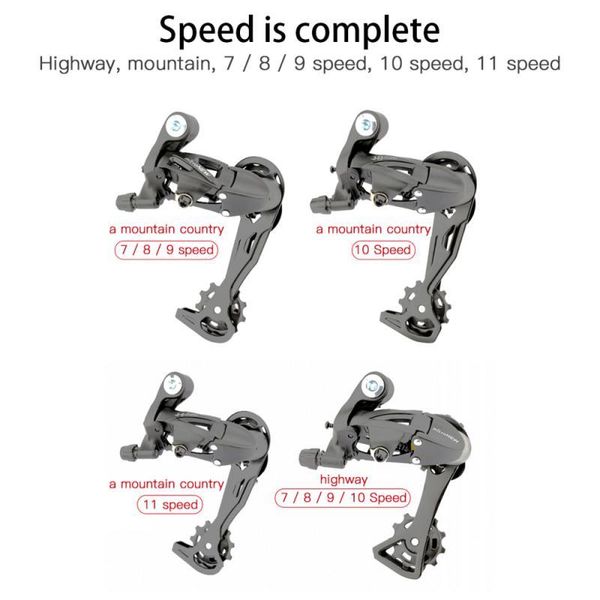 bike derailleurs bicycle rear derailleur mountain 7/8/9/10/11 speed shifter road vehicle transmission rear-dial changer parts
bike derailleurs bicycle rear derailleur mountain 7/8/9/10/11 speed shifter road vehicle transmission rear-dial changer parts