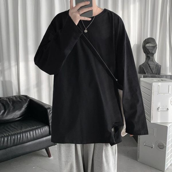 spring cotton ripped t-shirt men's fashion casual hole men streetwear korean loose long-sleeved tshirt mens s-2xl t-shirts, White;black
spring cotton ripped t-shirt men's fashion casual hole men streetwear korean loose long-sleeved tshirt mens s-2xl t-shirts, White;black