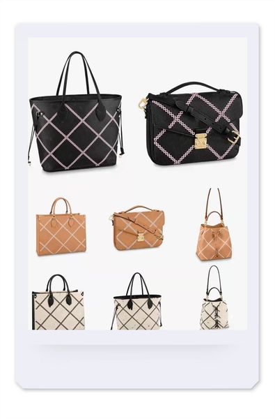 2022 designer bags luxury classiclingge flower brown black and white large shopping handbags totes package shoulder bagss97, Black;red
2022 designer bags luxury classiclingge flower brown black and white large shopping handbags totes package shoulder bagss97, Black;red