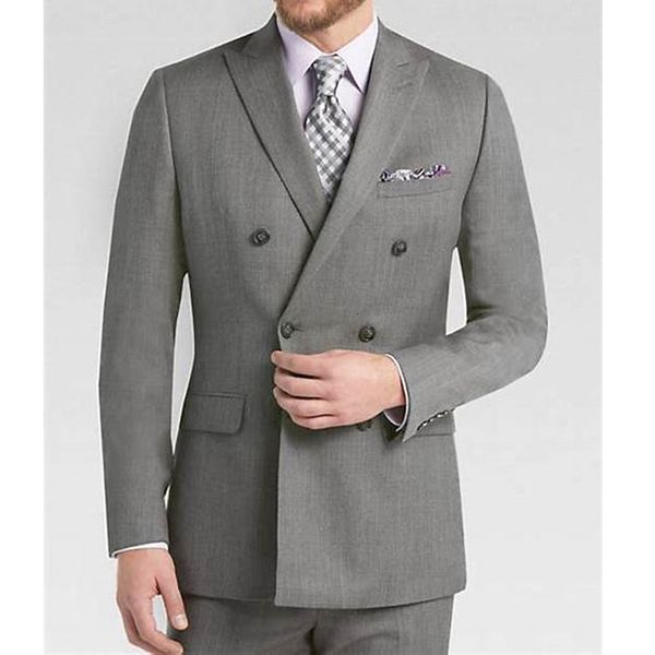 men's suits & blazers gray double breasted wedding groom suit with pants tuxedo for men slim fit male fashion jacket peaked lapel costu, White;black
men's suits & blazers gray double breasted wedding groom suit with pants tuxedo for men slim fit male fashion jacket peaked lapel costu, White;black
