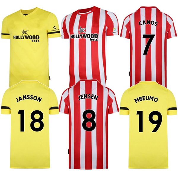 fc brentford 21/22 soccer jerseys home away yellow fosu mbeumo toney dasilva forss canos camisetas 2021 2022 maillot de foot men kit footbal, Black;yellow
fc brentford 21/22 soccer jerseys home away yellow fosu mbeumo toney dasilva forss canos camisetas 2021 2022 maillot de foot men kit footbal, Black;yellow