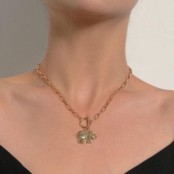 pendant necklaces product ot buckle mascot elephant necklace simple temperament small hole chain wedding fine jewelry gift fo, Silver
pendant necklaces product ot buckle mascot elephant necklace simple temperament small hole chain wedding fine jewelry gift fo, Silver