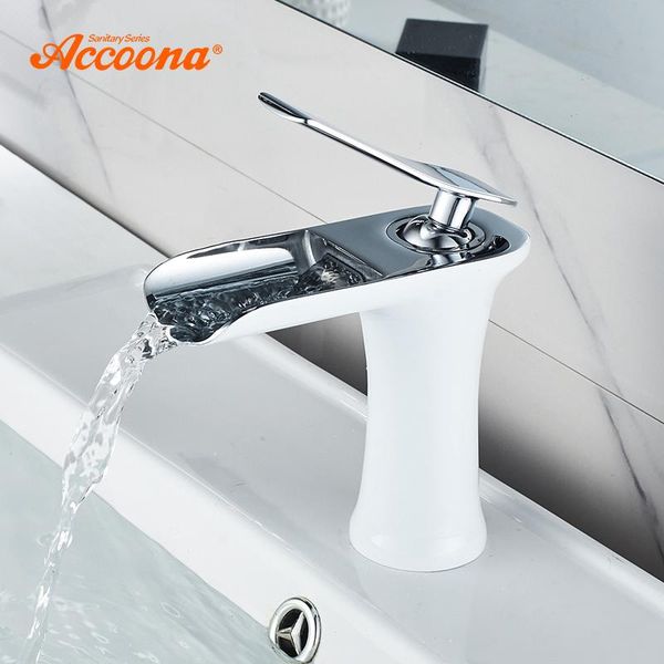 bathroom sink faucets accoona waterfall faucet basin mixer tap brush nickel water open taps copper body a9090-4
bathroom sink faucets accoona waterfall faucet basin mixer tap brush nickel water open taps copper body a9090-4