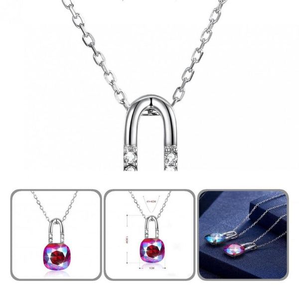 pendant necklaces jewelry stylish faux crystal women necklace female light weight for party, Silver
pendant necklaces jewelry stylish faux crystal women necklace female light weight for party, Silver