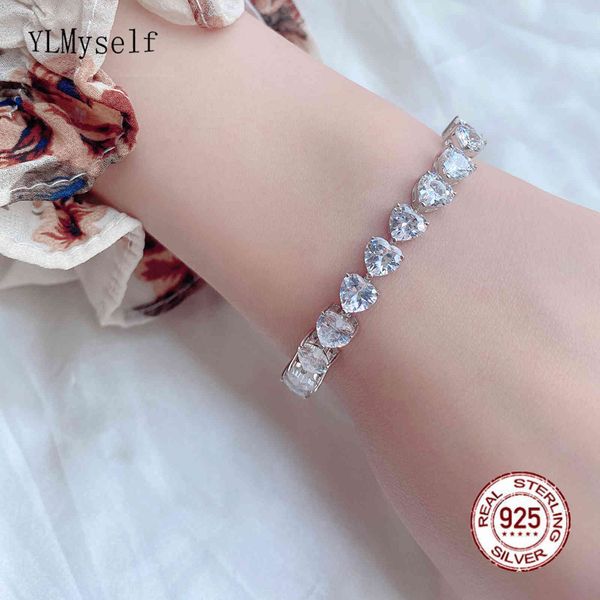 solid silver tennis bracelet with full 6mm shiny heart zircon 15-18cm length jewelry real 925 fine jewellery for wedding gift
solid silver tennis bracelet with full 6mm shiny heart zircon 15-18cm length jewelry real 925 fine jewellery for wedding gift