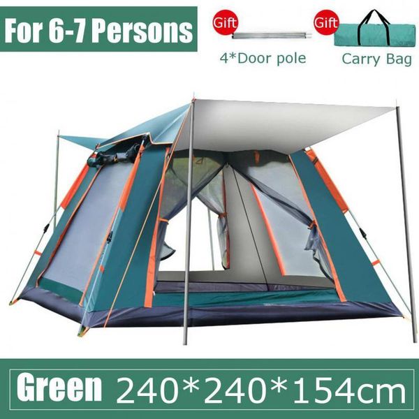 tents and shelters camping tent open beach outdoor 6-7 person windbreak dual layer waterproof barraca de acampamento tente
tents and shelters camping tent open beach outdoor 6-7 person windbreak dual layer waterproof barraca de acampamento tente