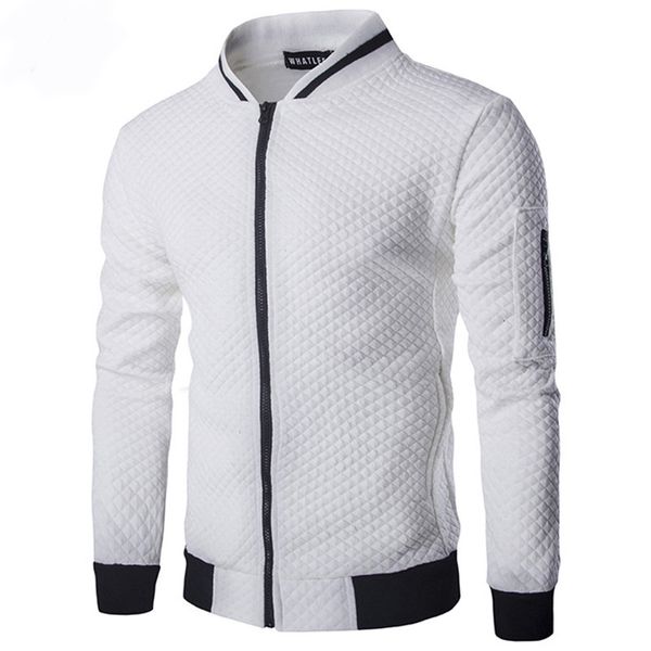 men's jackets new casual coat fashion autumn solid plaid thin men bomber jacket stand collar european size, Black;brown
men's jackets new casual coat fashion autumn solid plaid thin men bomber jacket stand collar european size, Black;brown