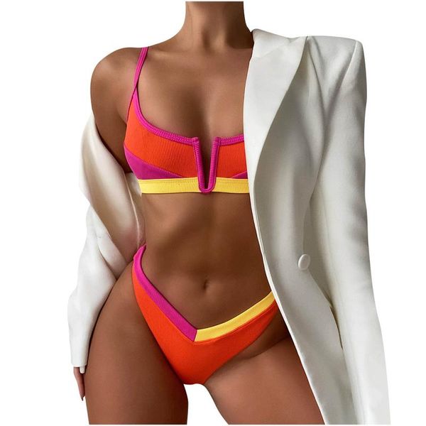 women's swimwear bikini patchwork set swimsuit two piece filled bra beachwear push up bathing brazilian maillot de bain, White;black
women's swimwear bikini patchwork set swimsuit two piece filled bra beachwear push up bathing brazilian maillot de bain, White;black