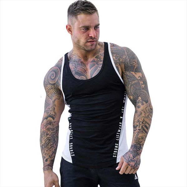 sports tank men gym fitness bodybuilding workout cotton sleeveless singlet man summer casual fashion vest clothing, White;black
sports tank men gym fitness bodybuilding workout cotton sleeveless singlet man summer casual fashion vest clothing, White;black