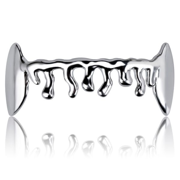 hip hop bottom dental grills fashion 1 piece gold silver color hip hop vampire teeth brace gold grillz for men women 964 q2, Black
hip hop bottom dental grills fashion 1 piece gold silver color hip hop vampire teeth brace gold grillz for men women 964 q2, Black