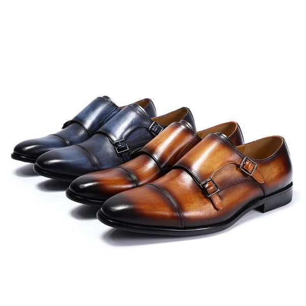dress shoes european classical handicraft style of monk men belts leather shoes black brown hat formal footwear for male 4l1m
dress shoes european classical handicraft style of monk men belts leather shoes black brown hat formal footwear for male 4l1m