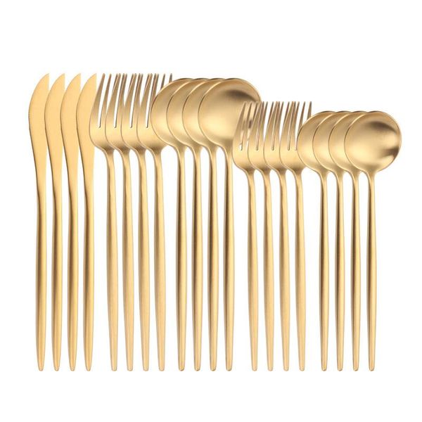 stainless steel cutlery set gold knife fork spoon dinnerware tableware for kitchen party dessert flatware sets
stainless steel cutlery set gold knife fork spoon dinnerware tableware for kitchen party dessert flatware sets