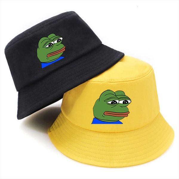 funny sad frog print buckets hat summer casual panama bucket cap fashion man foldable fishermans sunscreen, Blue;gray
funny sad frog print buckets hat summer casual panama bucket cap fashion man foldable fishermans sunscreen, Blue;gray
