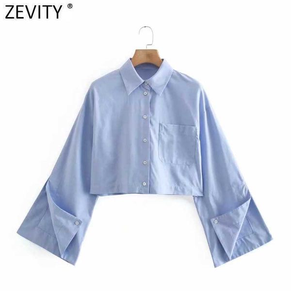 zevity women fashion pocket patch business smock blouse femme split long sleeve breasted short shirt roupas chic ls9109 210603, White
zevity women fashion pocket patch business smock blouse femme split long sleeve breasted short shirt roupas chic ls9109 210603, White