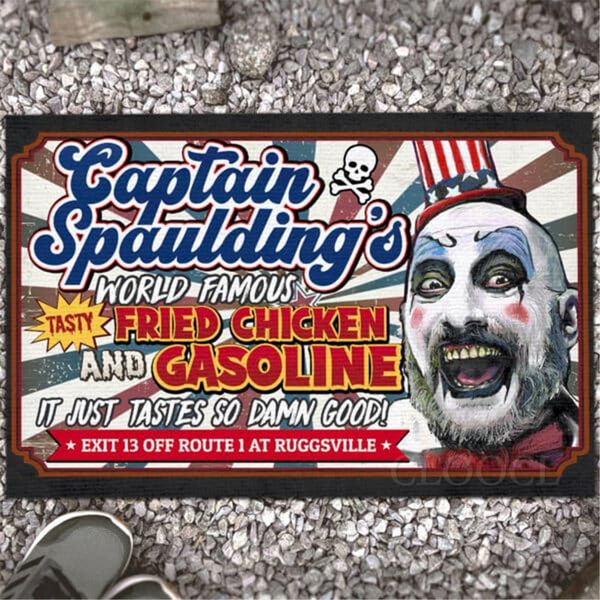 cloocl cartoon carpets doormats captain spaulding world famous tasty fried chicken and gasoline doormat indoor outdoor mats
cloocl cartoon carpets doormats captain spaulding world famous tasty fried chicken and gasoline doormat indoor outdoor mats