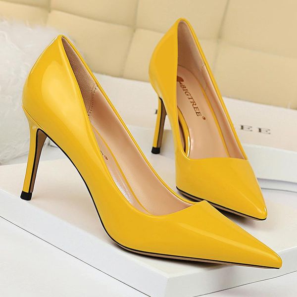dress shoes 2021 spring women's pumps on heels 8.5cm pointed toe high heel for women wedding shallow stiletto plus size 43, Black
dress shoes 2021 spring women's pumps on heels 8.5cm pointed toe high heel for women wedding shallow stiletto plus size 43, Black