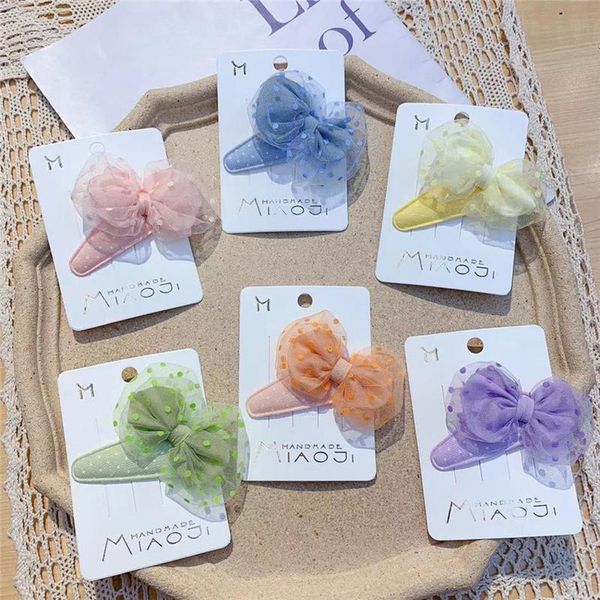 korea style simple cute girl hairpin net yarn bow dots drops sweet hair clips for children's fashion accessories, Slivery;white
korea style simple cute girl hairpin net yarn bow dots drops sweet hair clips for children's fashion accessories, Slivery;white