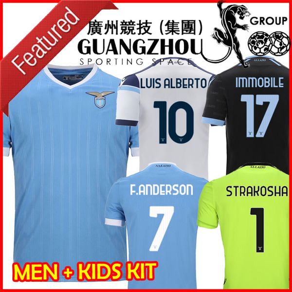 2021 2022 ss lazio soccer jerseys immobile luis alberto anderson home away third 3rd goalkeeper 21 22 men kit kids set football shirts pedro, Black
2021 2022 ss lazio soccer jerseys immobile luis alberto anderson home away third 3rd goalkeeper 21 22 men kit kids set football shirts pedro, Black