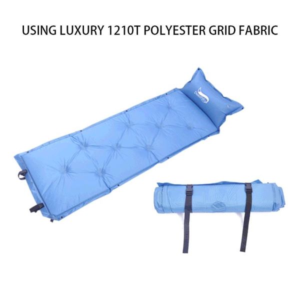 outdoor pads ultralight self-inflating air mattress camping picnic mat cushion travel portable folding tent single sleeping pad
outdoor pads ultralight self-inflating air mattress camping picnic mat cushion travel portable folding tent single sleeping pad