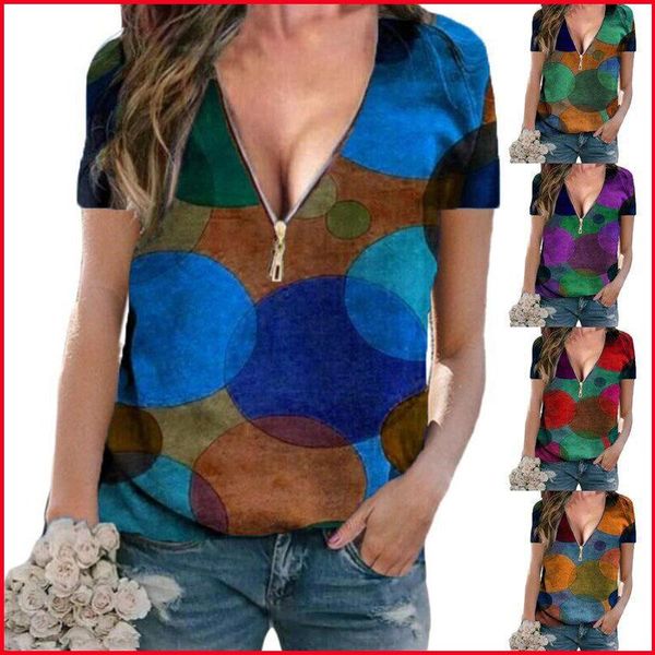 butterfly print zipper summer t shirt women casual tee shirts harajuku plus size tunic short sleeve v-neck ladies clothing women's t-s, White
butterfly print zipper summer t shirt women casual tee shirts harajuku plus size tunic short sleeve v-neck ladies clothing women's t-s, White