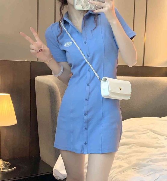 casual dresses korean college girl blue waist reduction age polo short skirt zsjk, Black;gray
casual dresses korean college girl blue waist reduction age polo short skirt zsjk, Black;gray