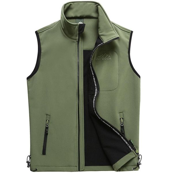 men's vests soft shell vest jackets spring autumn fleece waistcoat fishing mountaineering hiking sleeveless jacket pockets clothes, Black;white
men's vests soft shell vest jackets spring autumn fleece waistcoat fishing mountaineering hiking sleeveless jacket pockets clothes, Black;white