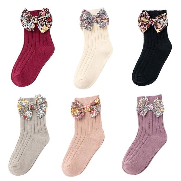 toddler baby girls cotton crew socks floral print bowknot princess stockings g99c, Pink;yellow
toddler baby girls cotton crew socks floral print bowknot princess stockings g99c, Pink;yellow