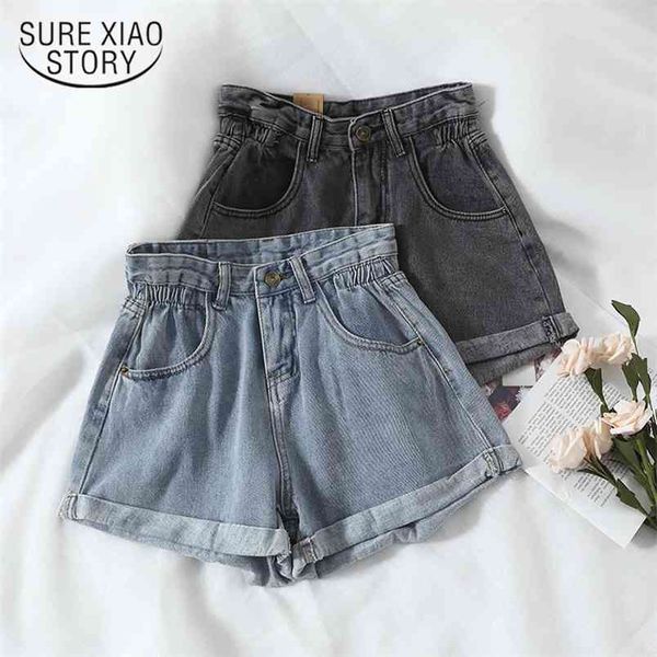 summer high waist denim shorts women casual loose fashion plus size elastic wide leg female 13724 210421, White;black
summer high waist denim shorts women casual loose fashion plus size elastic wide leg female 13724 210421, White;black