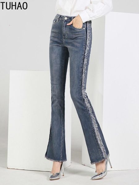 women's jeans tuhao 2021 spring summer women cropped skinny retro style washed denim office lady ol clothes wm12, Blue
women's jeans tuhao 2021 spring summer women cropped skinny retro style washed denim office lady ol clothes wm12, Blue