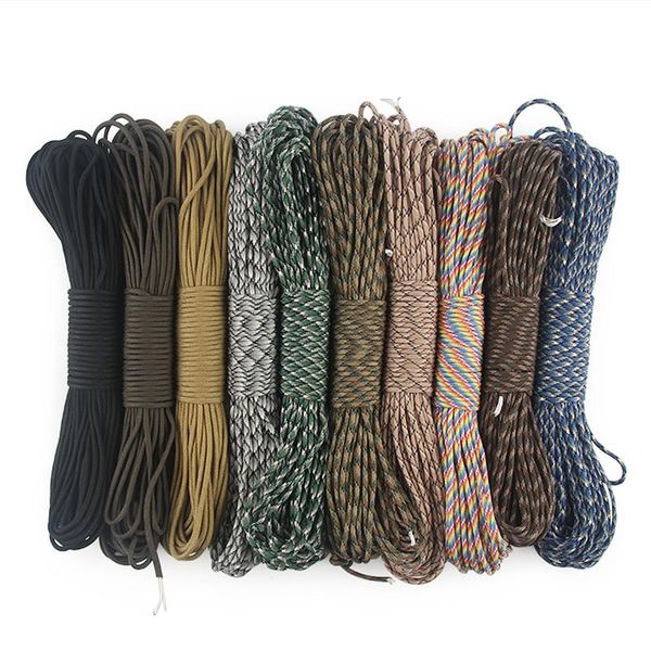 outdoor gadgets 15m diy paracord for knife beads parachute cord lanyard climbing camping rope 4mm
outdoor gadgets 15m diy paracord for knife beads parachute cord lanyard climbing camping rope 4mm
