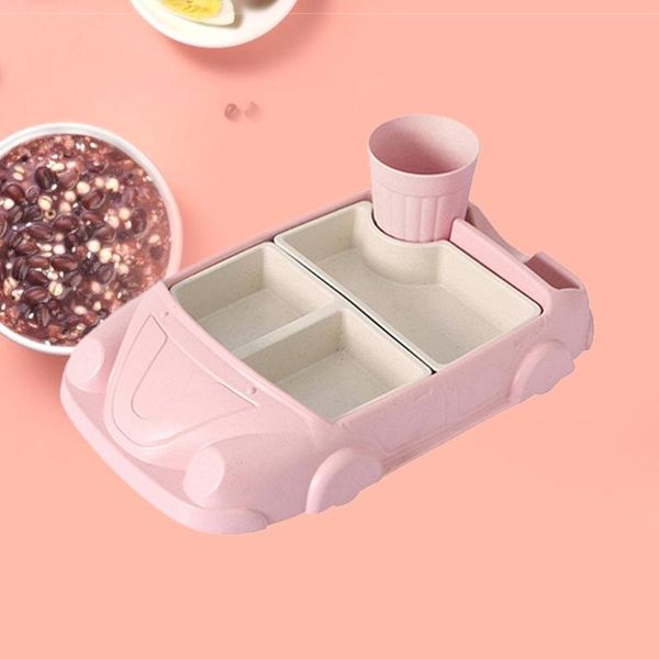 creative bamboo fiber car-shaped dinner tray drop-proof rices dishes baby separate plates children's cutlery set with wa kitchen storag
creative bamboo fiber car-shaped dinner tray drop-proof rices dishes baby separate plates children's cutlery set with wa kitchen storag