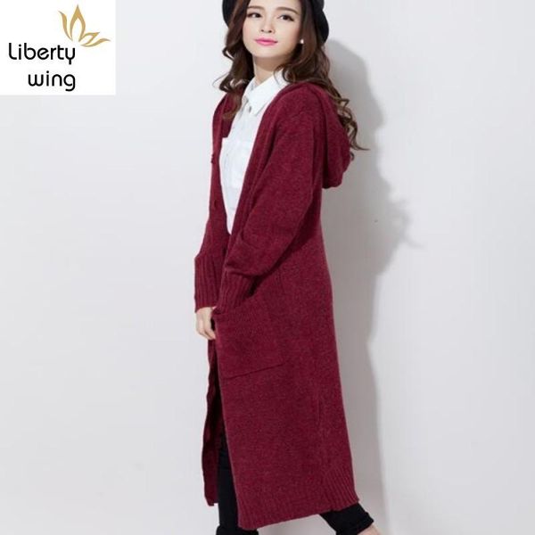 spring arrival fashion womens casual cardigan knitting coat long sweater single button woolen overcoat plus size women's knits & tees, White
spring arrival fashion womens casual cardigan knitting coat long sweater single button woolen overcoat plus size women's knits & tees, White